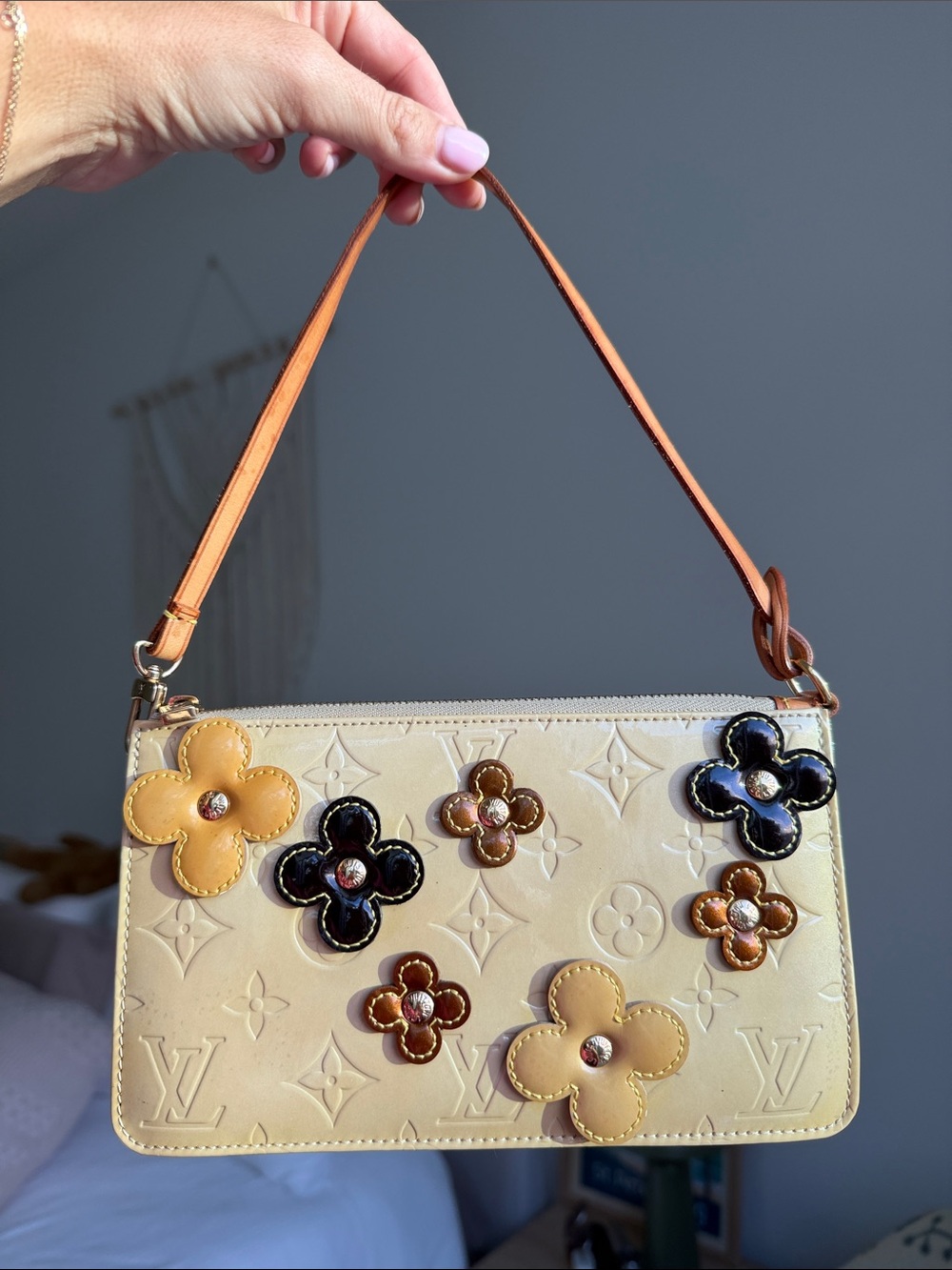 Vintage Louis Vuitton RARE Monogram Pochette Y2K Authentic w/COA - Picture 4 of 14